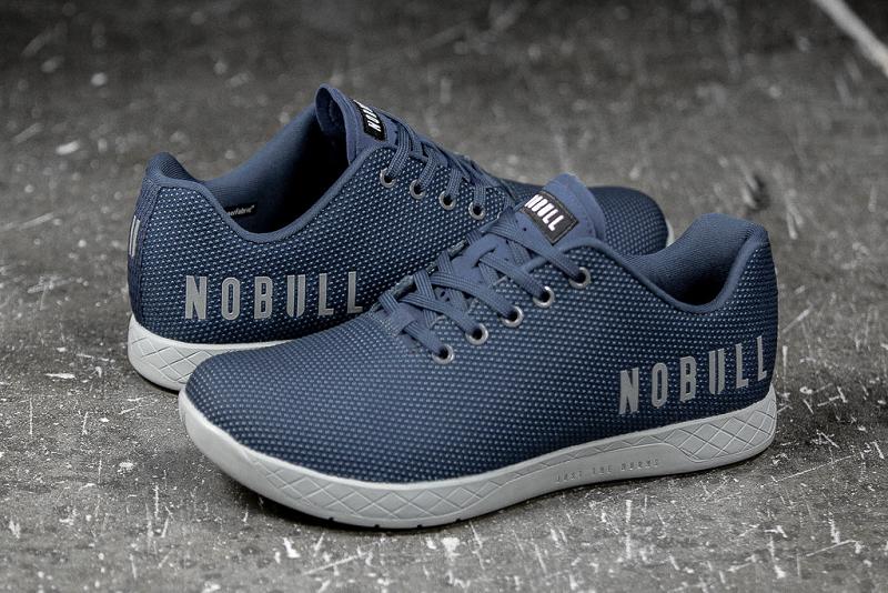 Dark / Blue Nobull Dark Denim Men's Trainers | CA H1230A